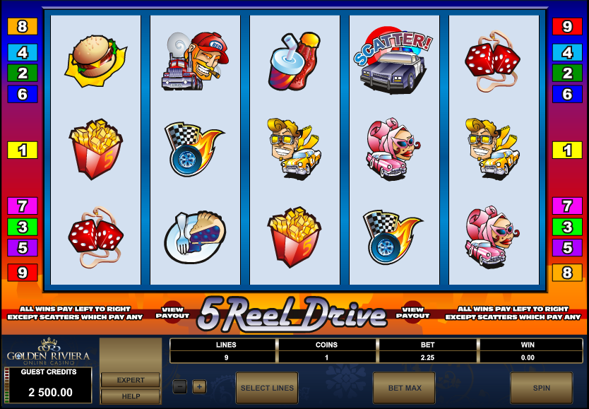 Golden Riviera Casino Screenshot 3