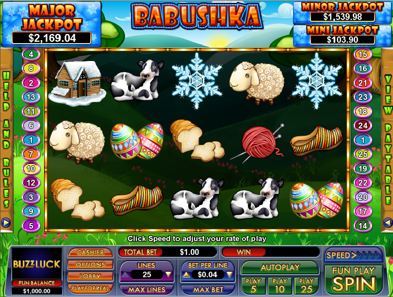 Buzzluck Casino Screenshot 3