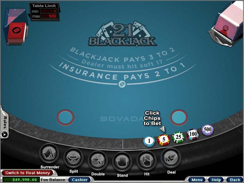 Bovada Casino Screenshot 4