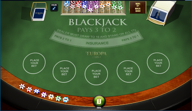 Europa Casino Screenshot 5