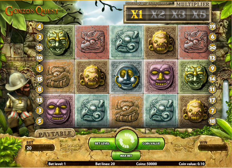 Gonzo's Quest Screenshot 1