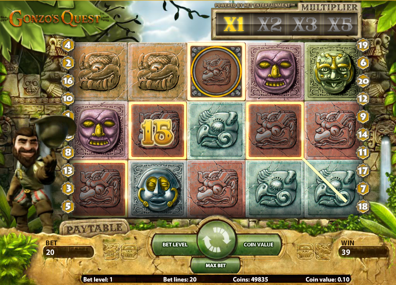 Gonzo's Quest Screenshot 4