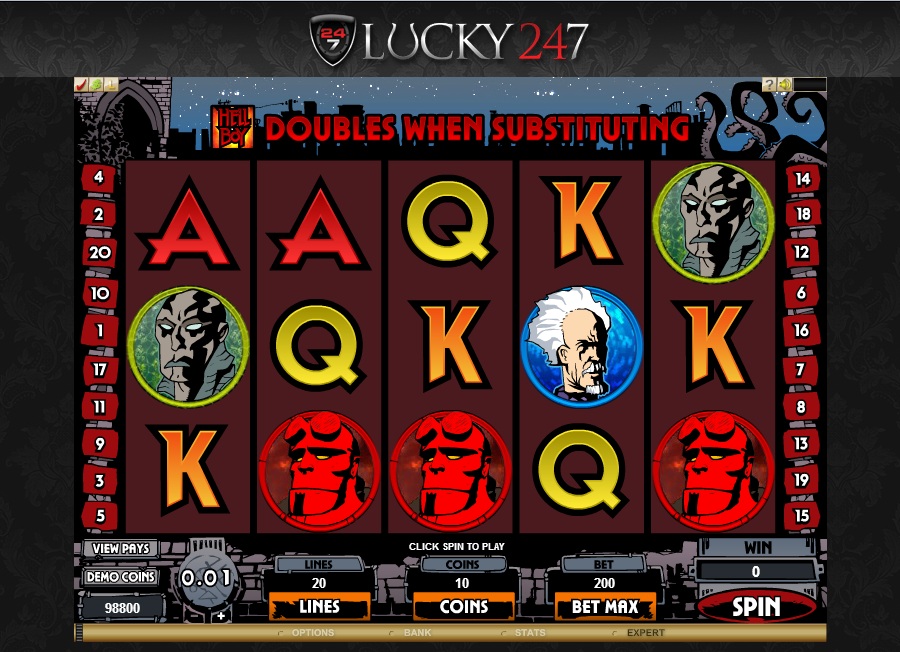 Lucky247 Casino Screenshot 2