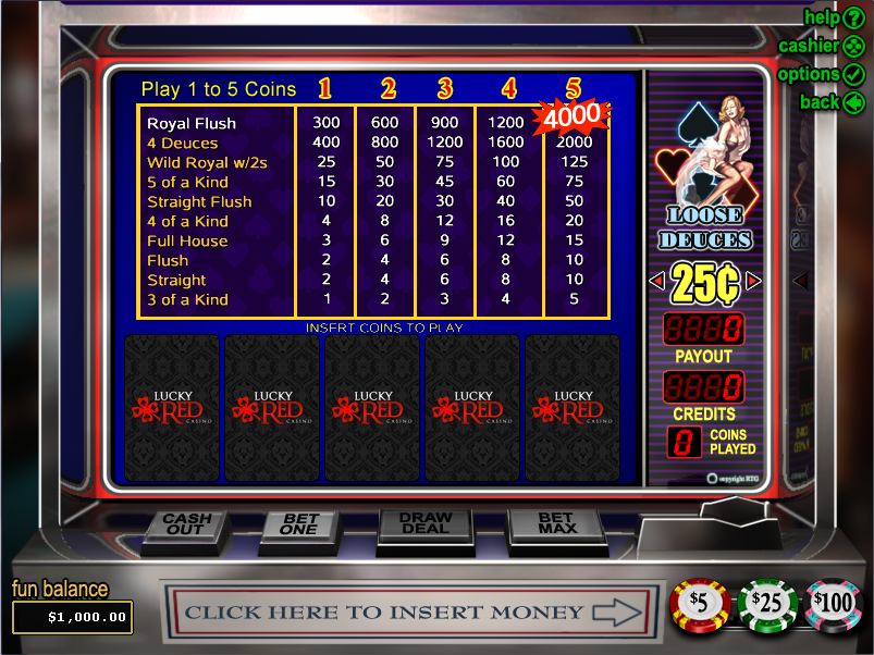 Lucky Red Casino Screenshot 7