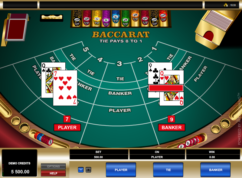 Play Baccarat Game