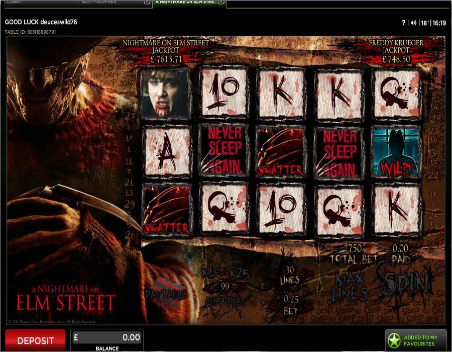 888 Casino Screenshot 1