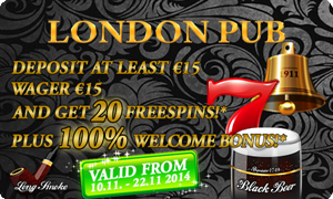 London Pub Bonus