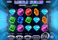 Mega Gems Progressive Slot