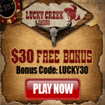 Lucky Creek No Deposit Bonus Code 