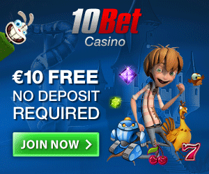 10bet Casino No Deposit Bonus Onlinecasinolistings Net