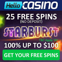 Hello Casino Free Spins No Deposit Bonus