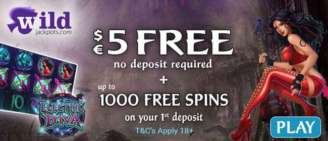 Wild Jackpots No Deposit Bonus